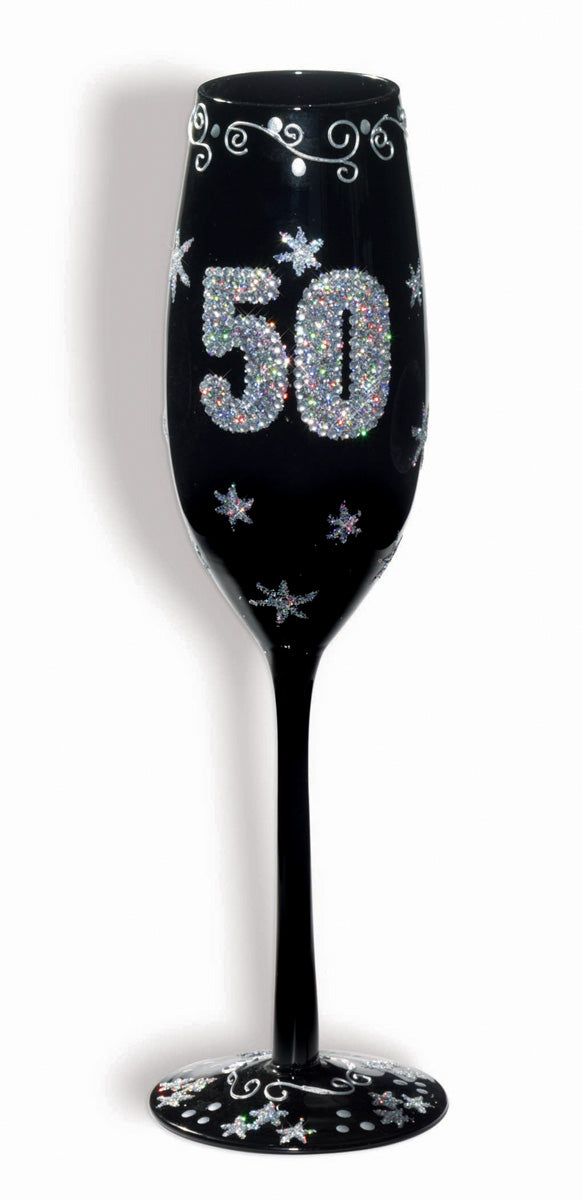 Champagne Flute - 50th Birthday